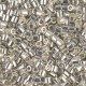 Miyuki delica beads 8/0 - Metallic galvanized silver DBL-35